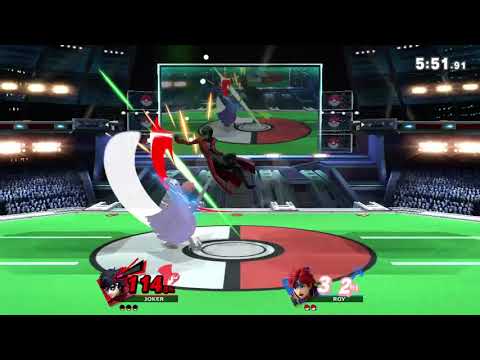 スマブラSP　ジョーカーｖｓロイ