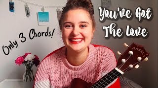 Video thumbnail of "You've Got The Love - Ukulele Tutorial with only 3 Chords!"