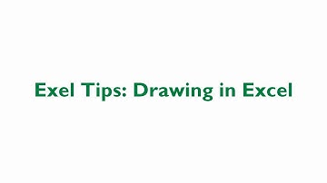 Exel tips: Drawing in Excel - Playing with Shapes