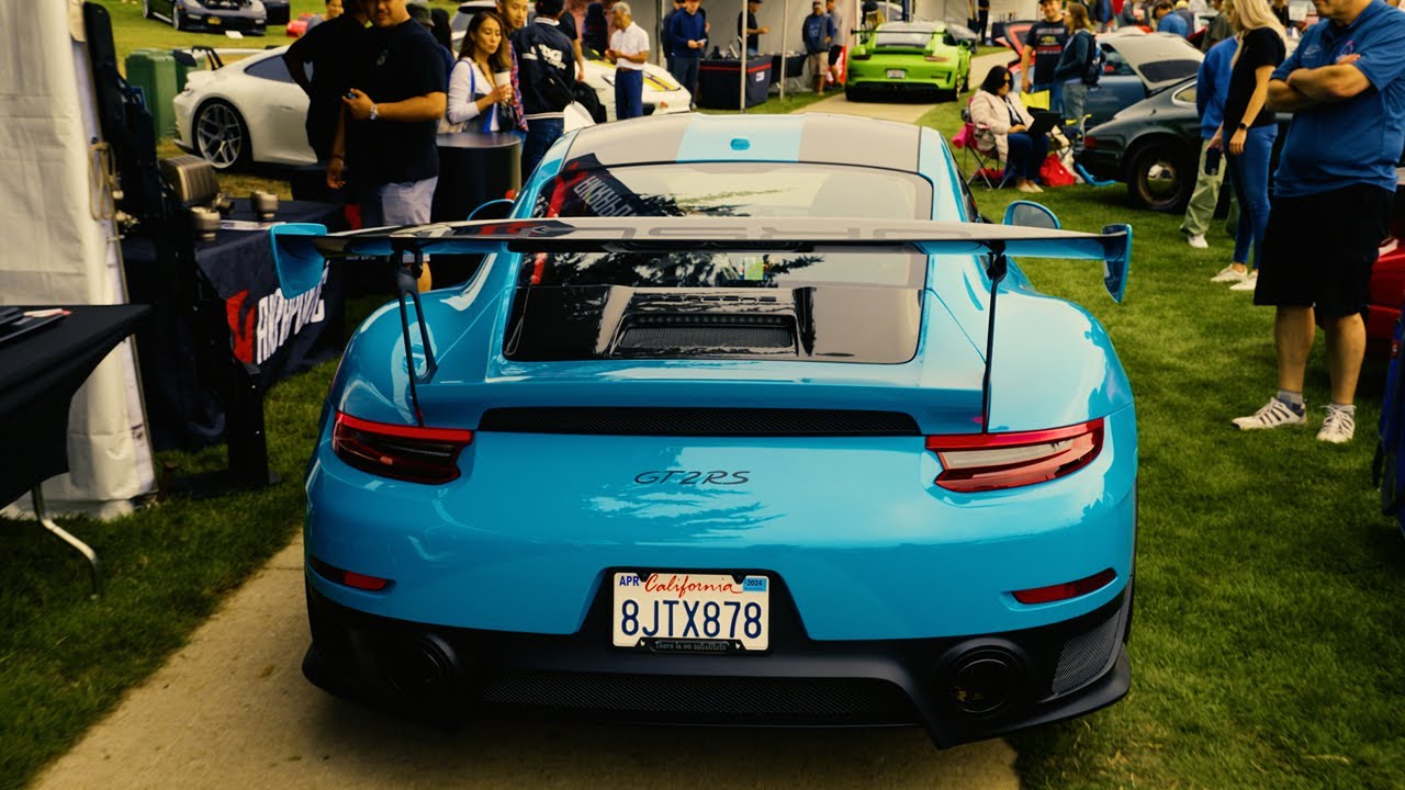 Staging At Porsche Club's Werk's Reunion Event In Monterey 