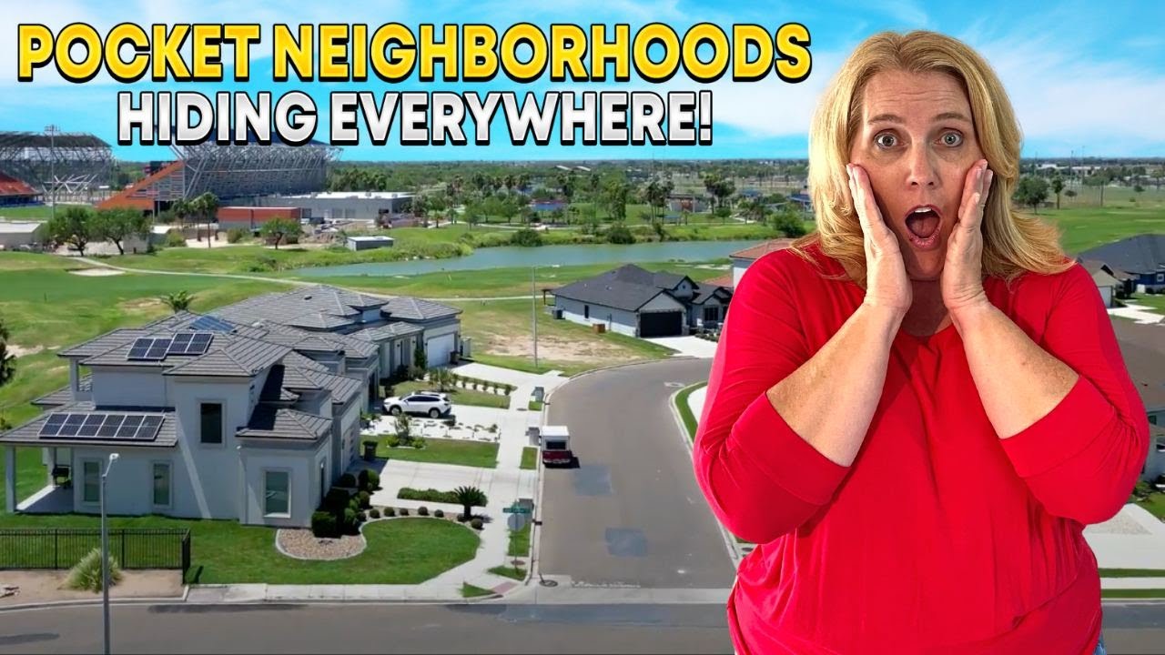 MCALLEN TEXAS Full Vlog Tour of the Pocket Neighborhoods that you Don't