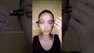 Artistic creative eyeliner #TikTok trends