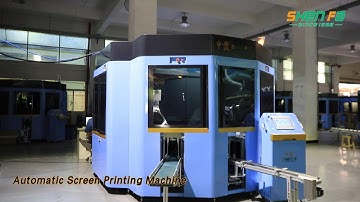 Multifunctional Automatic Screen Printing Machine 60pcs / Min Fully Servo