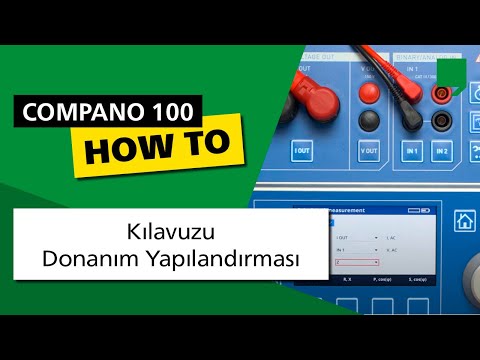 COMPANO 100 Kılavuzu - Donanım Yapılandırması