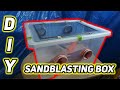 DIY a sandblasting box / cabinet
