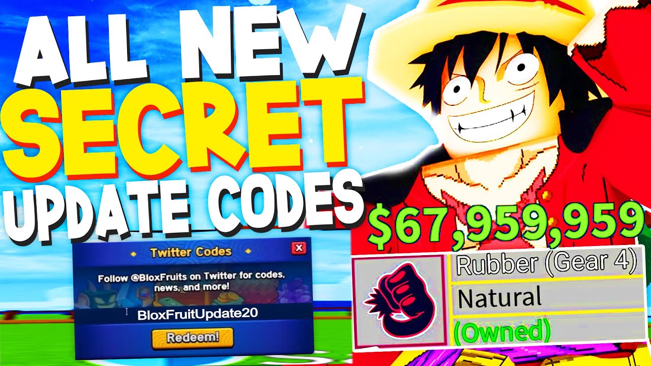 ALL NEW *SECRET* CODES in BLOX FRUITS CODES (Blox Fruits Codes