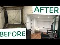 Garage converted to Hair Salon - Before & After Conversion Video