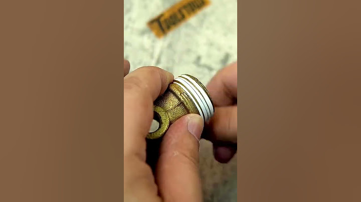 How to use threaded Teflon Tape