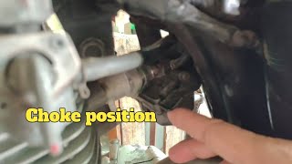 Choke POSITION TMX 125 HONDA Explained | BMI MOTOLITE