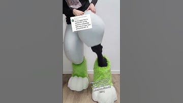 They fit #fursuitmaker #fursuit