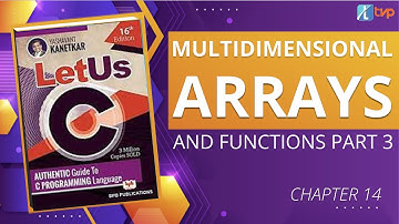 Let us C solutions | C Programming | How to pass 2D array as parameter to function in C Language