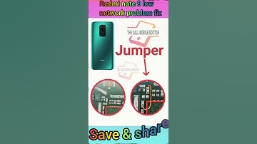 Redmi Note 9 Low Network problem solution. redmi note 9 network problem fix