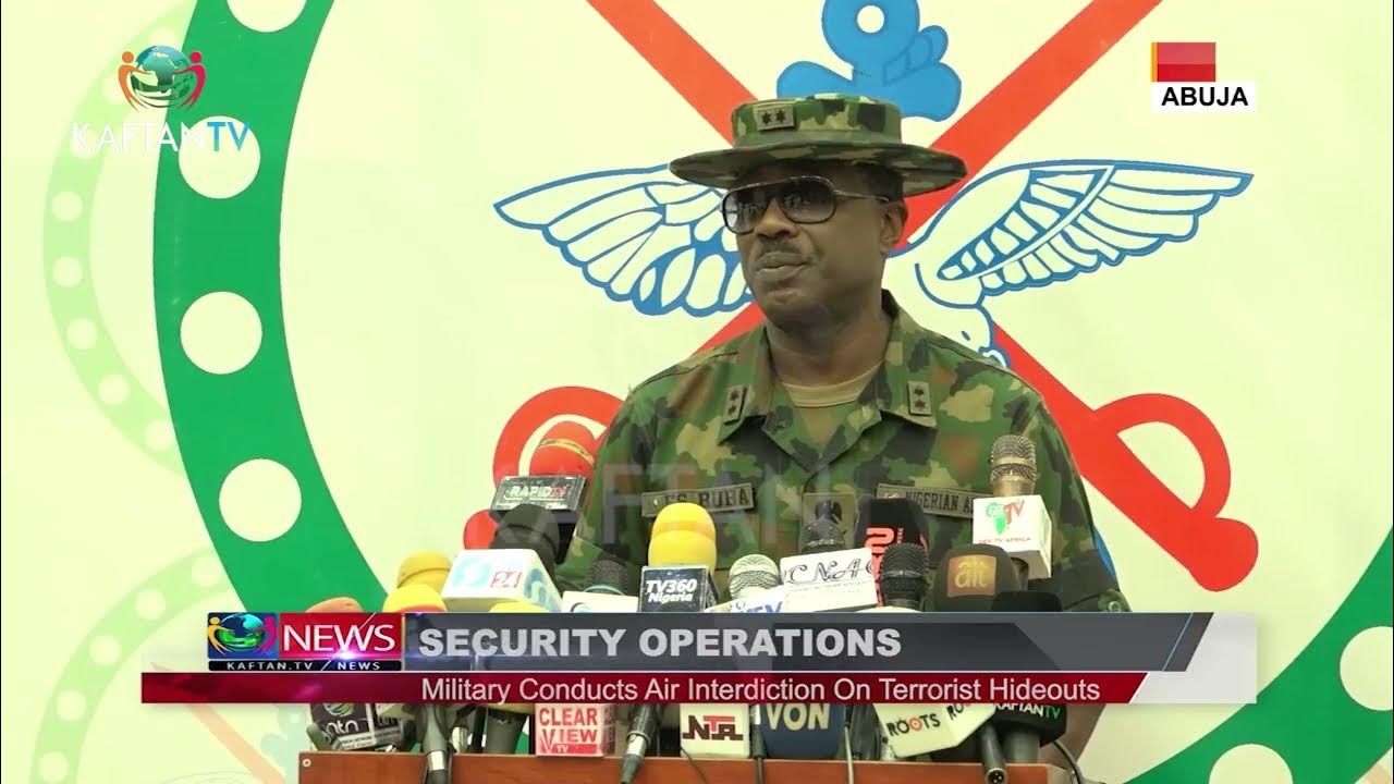 Military Conducts Air Interdiction On Terrorist Hideouts