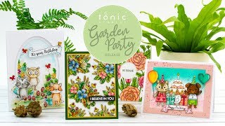 Tonic Live Garden Party Stamping Release Day!