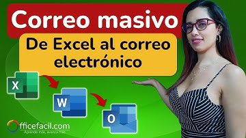 Correo masivo desde #excel  | combinar correspondencia #excel  #word  #outlook