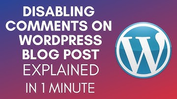 How To Disable Comments On WordPress Blog Post (2025)