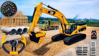 New City Road Construction Simulator Game - Android Gameplay screenshot 3