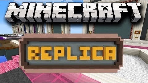 REPLICA! 1.8 MINECRAFT SNAPSHOT MINIGAME!