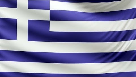 Realistic Beautiful Greek Flag | Motion Graphics - Videohive template