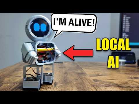 Thumbnail for I Built an AI Desk Assistant That Walks With Local AI!