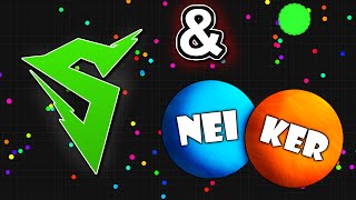 NeiKer + Sirius = SiriusKer // Agario Highscore Gameplay (Agar.io)