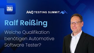 Welche Qualifikation benötigen Automotive Software Tester?