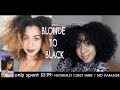 DIY: Dying Bleached Natural Hair Back to BLACK