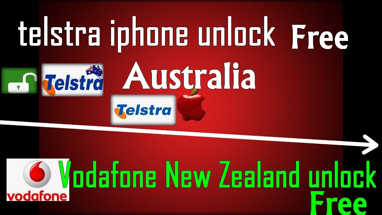 ️free unlock Telstra australia Vodafone New Zealand 2 Degrees Mobile
