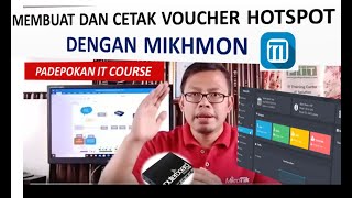 Cara Mudah Membuat dan Cetak Voucher Hotspot dengan Mikhmon | Setting Awal Terintegrasi Mikrotik Cara Mudah Membuat dan Cetak Voucher Hotspot dengan Mikhmon | Setting Awal Terintegrasi Mikrotik