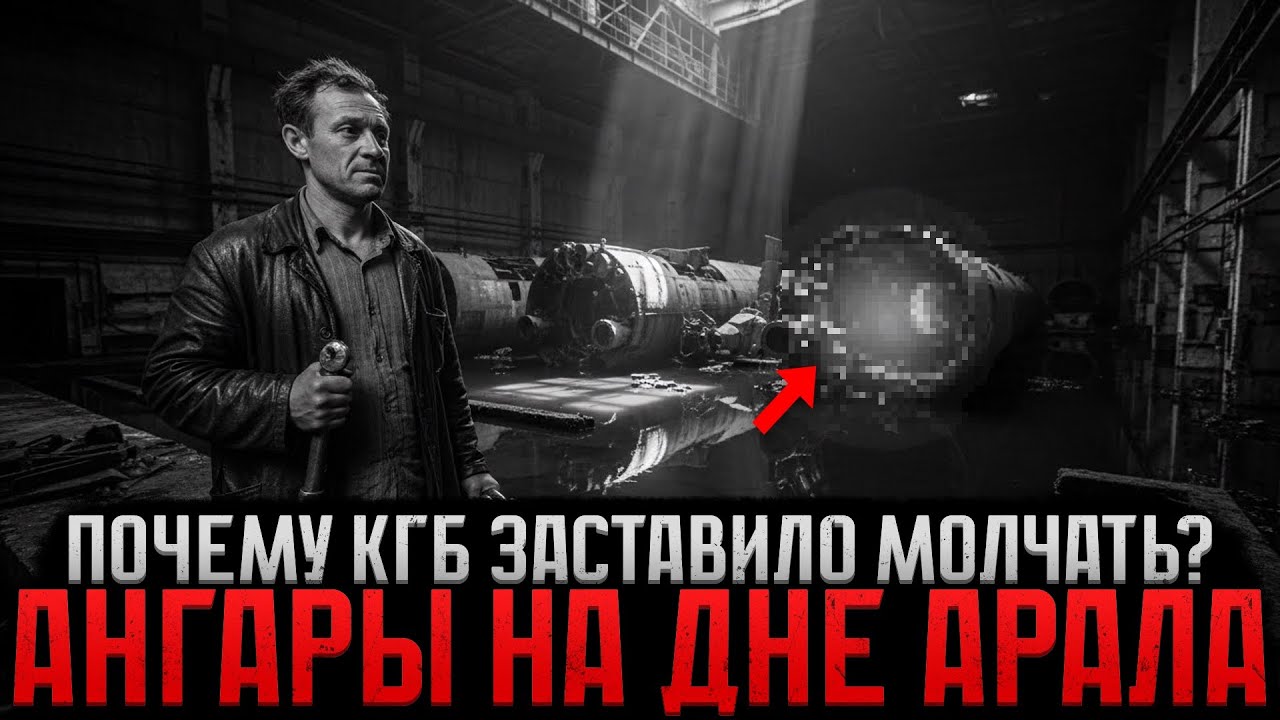 АНГАРЫ на Дне Арала: Рыбаки Нашли Затопленную Базу 1950-х - Проект Засекречен До Сих Пор!