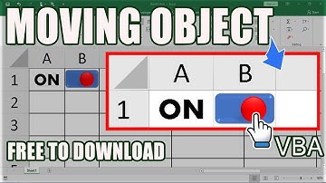 Moving Object in Microsoft Excel with VBA