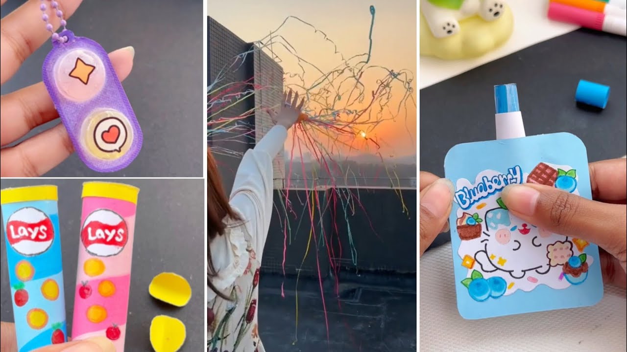 12  Craft Ideas / Miniature DIY / Organizers & Life saving Crafts / Pinterest Home decor