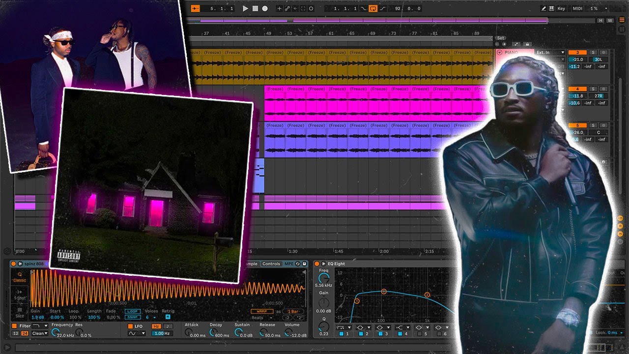 HOW TO MAKE DARK TRAP BEATS FOR FUTURE (ABLETON TUTORIAL) - YouTube