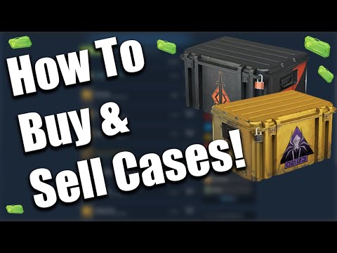 [CS:GO] How To Buy and Sell Cases! (Buy Bulk / Sell Cases Fast!)