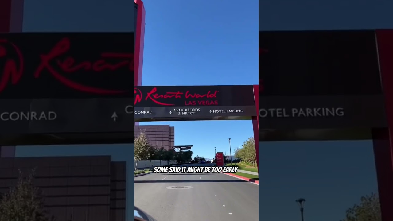 No more free parking at Resort World…kind of 🤔 #lasvegas #vegas #shorts
