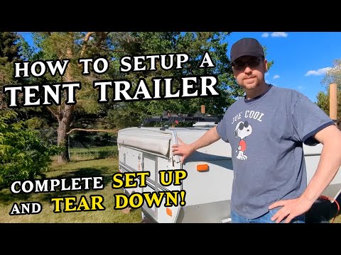 How to Setup and Take Down a Tent Trailer - Viking Epic 1706