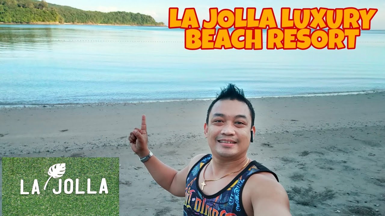 LA JOLLA LUXURY BEACH RESORT JOGGING IN THE BEACH BAGAC BATAAN