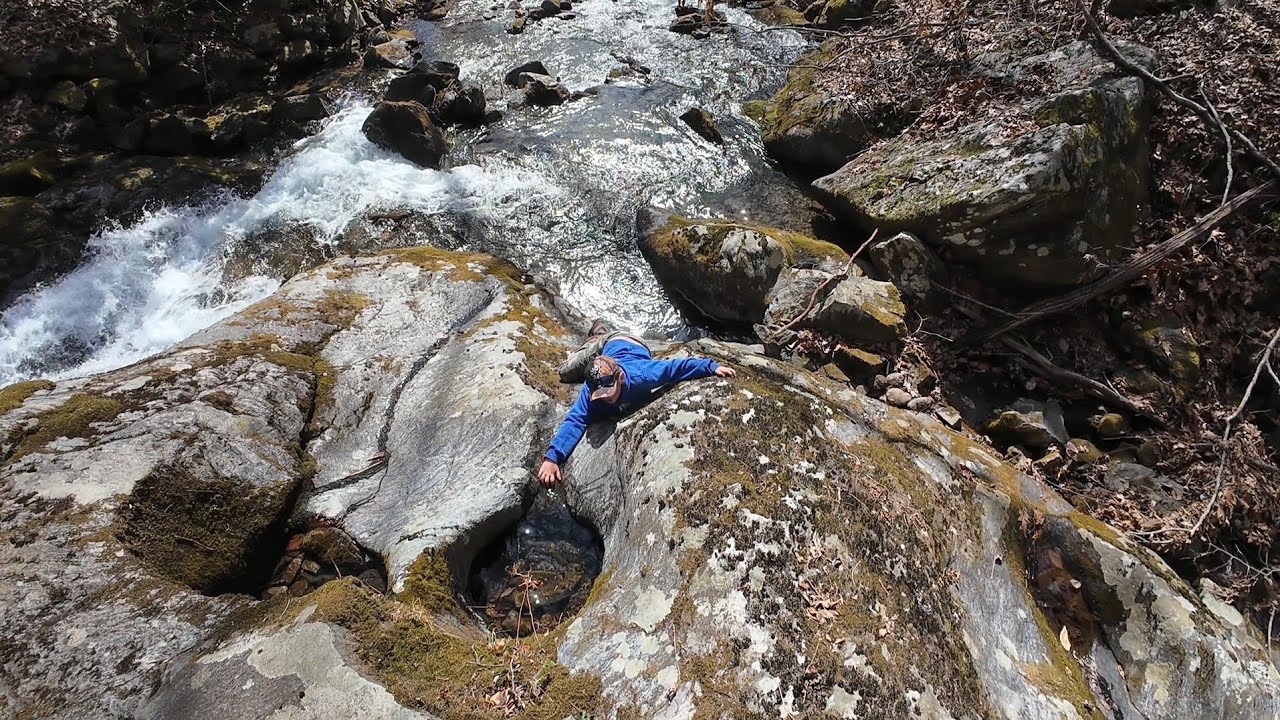 Overnight Creek Camping and Campfire Cooking 