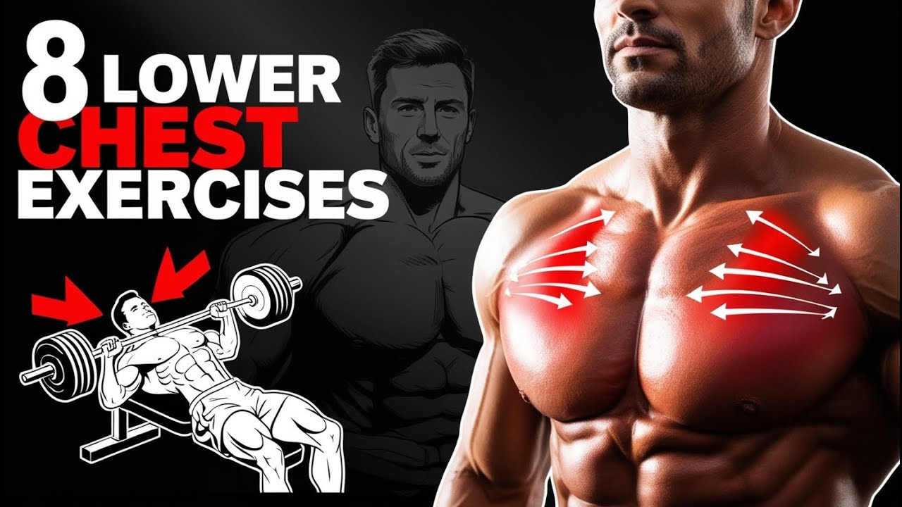 Build A POWERFUL Lower Chest With These Exercises! - YouTube
