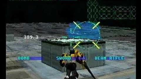 Virtual On Netlink VS. match 01 (fragment): San Te (TEMJIN) vs. unknown (VIPER)