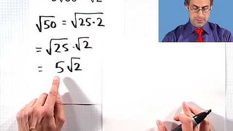 Adding and Subtracting Square Roots