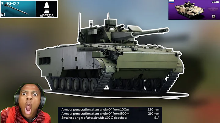 This tank is completely broken in the game (2S38)💥