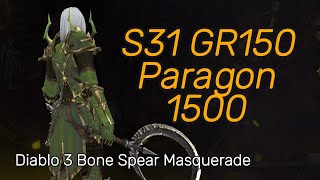 Diablo 3 Let's made it together GR150- Bone Spear Masquerade