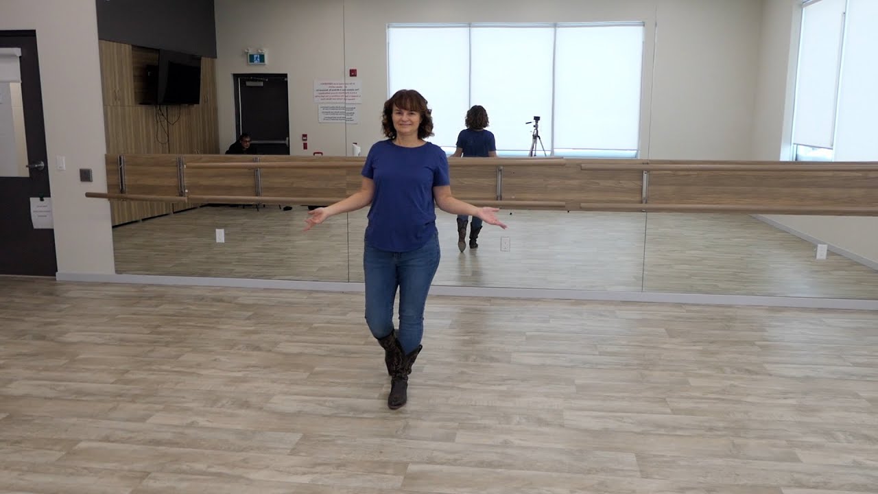AB Lucky Line Dance (Slow Shuffle Variation)
