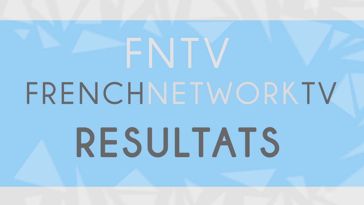 FrenchNetworkTV | Résultat du concours !