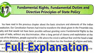 ||DAV Class 8 S.St Fundamental Rights, Fundamental Duties And Directive Principal Of State Policy||