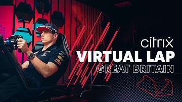 @citrix Virtual Lap: Max Verstappen Sends It At Silverstone