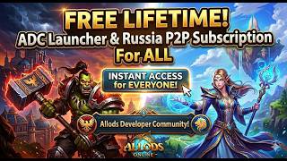 We Provide Free Lifetime ADC Launcher License & Russia P2P Subscription for Everyone!