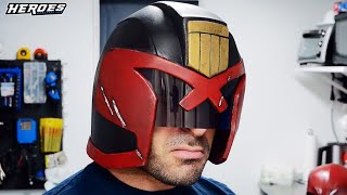 DIY Judge Dredd Helmet - EVA Foam - DREDD (2012)