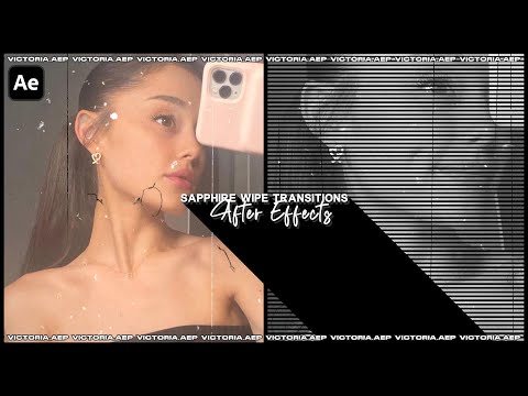 sapphire wipe transitions | after effects